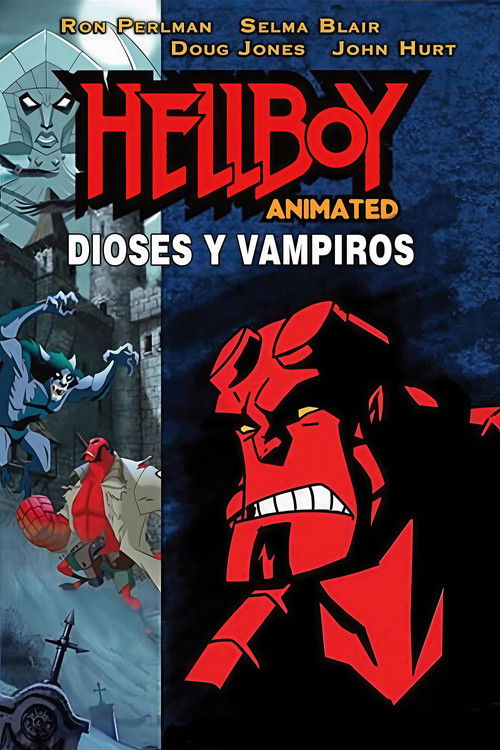 Póster de Hellboy Animado La sangre y hierro