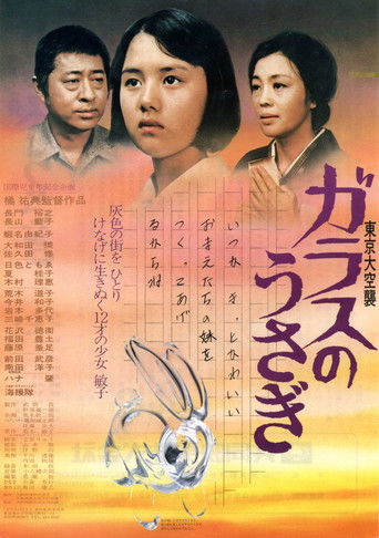 Póster de Tokyo Air Raid Glass Rabbit