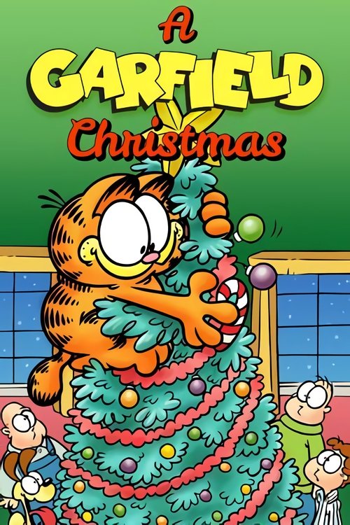 Póster de La navidad de Garfield