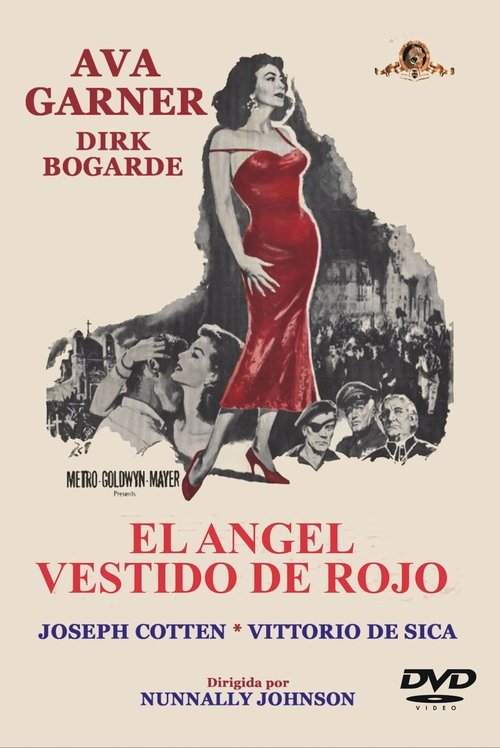 Póster de El ángel vestía de rojo