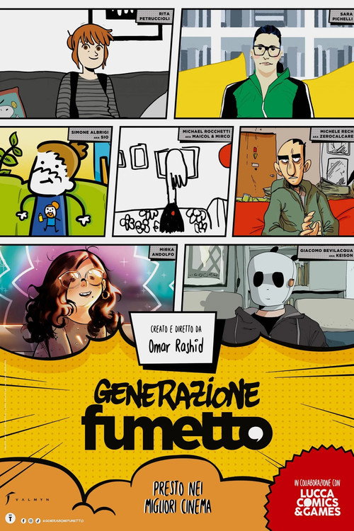 Póster de Generazione Fumetto