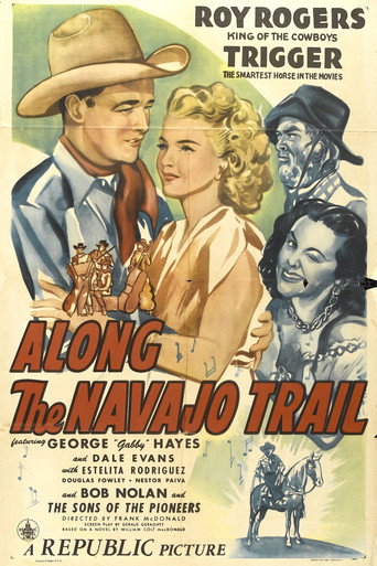 Póster de Along the Navajo Trail