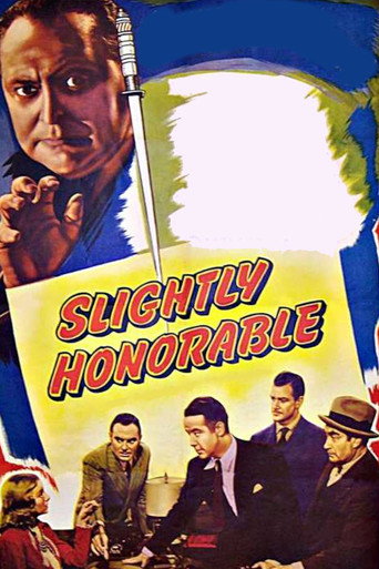 Póster de Slightly Honorable