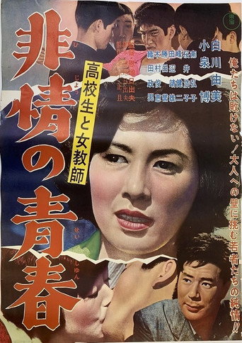 Póster de 高校生と女教師 非情の青春