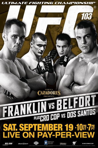Póster de UFC 103: Franklin vs. Belfort
