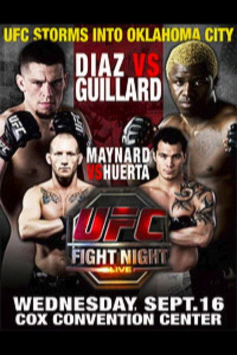 Póster de UFC Fight Night 19: Diaz vs. Guillard