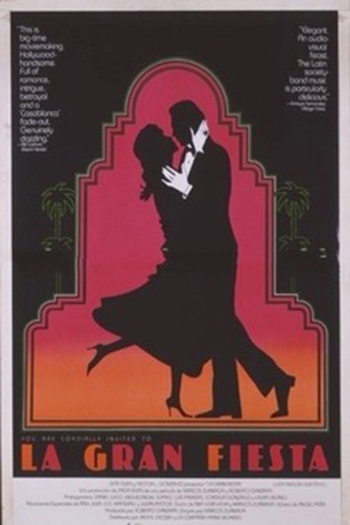 Póster de La gran fiesta