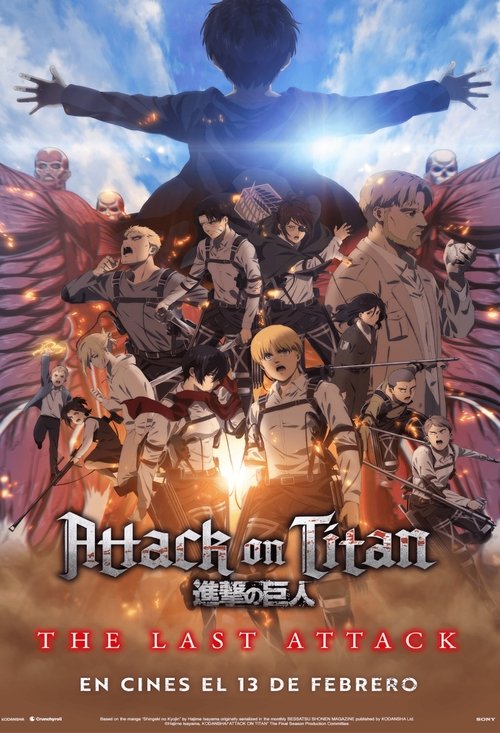Póster de Attack on Titan: EL ATAQUE FINAL