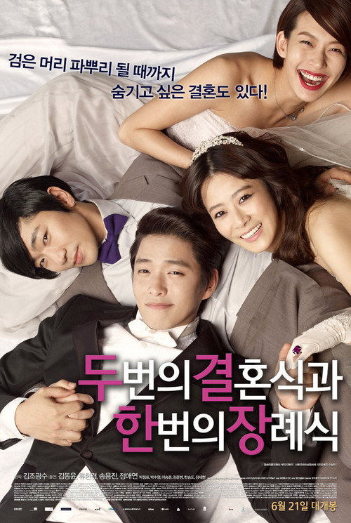 Póster de 두 번의 결혼식과 한 번의 장례식
