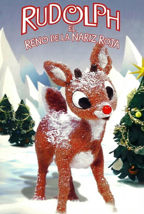 Póster de Rudolph, el reno de la nariz roja