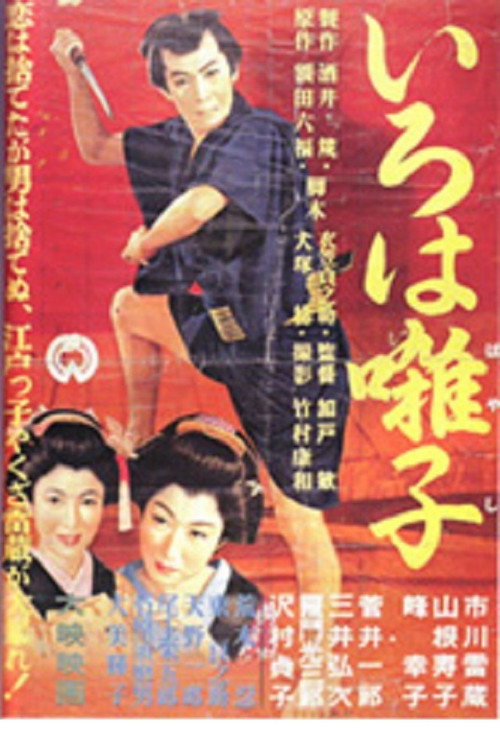 Póster de いろは囃子
