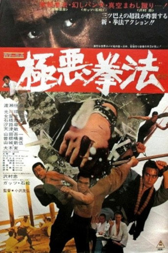 Póster de 極悪拳法
