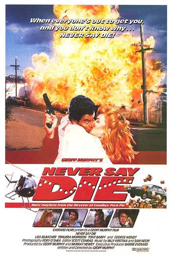 Póster de Never Say Die