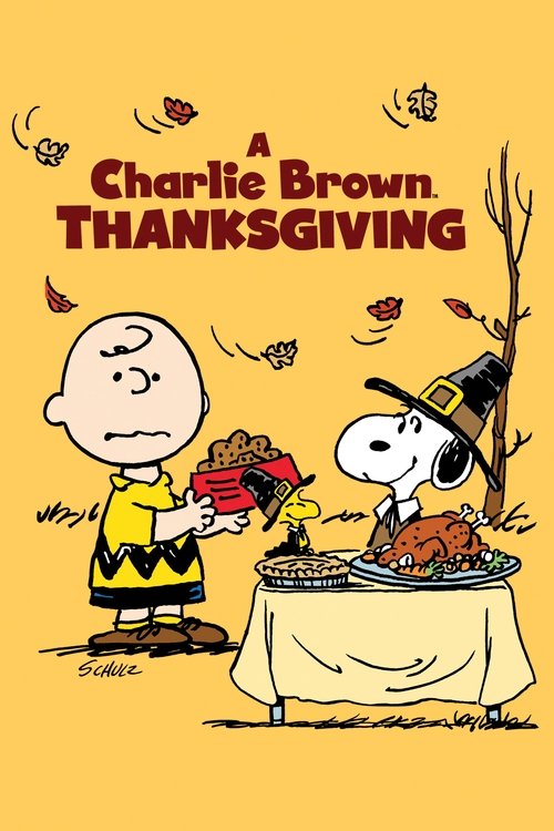 Póster de El Día de Acción de Gracias de Charlie Brown