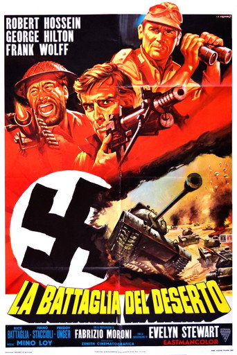 Póster de La battaglia del deserto