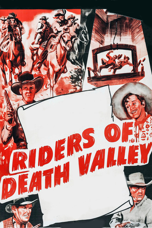 Póster de Riders of Death Valley