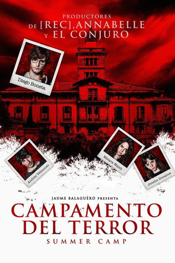 Póster de El campamento del terror