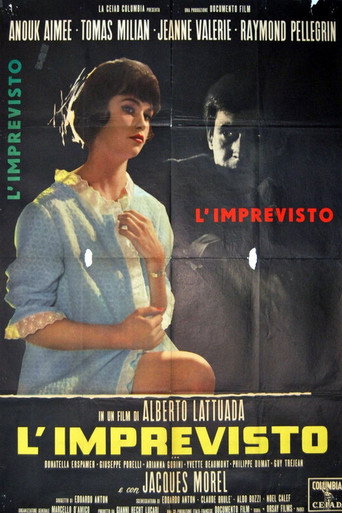Póster de L'imprevisto