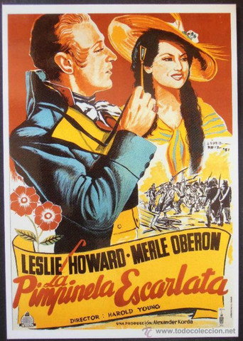 Póster de The Scarlet Pimpernel