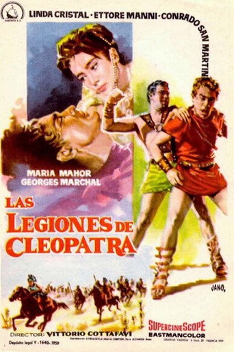 Póster de Le legioni di Cleopatra