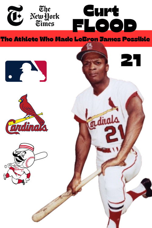 Póster de Curt Flood: The Athlete Who Made LeBron James Possible