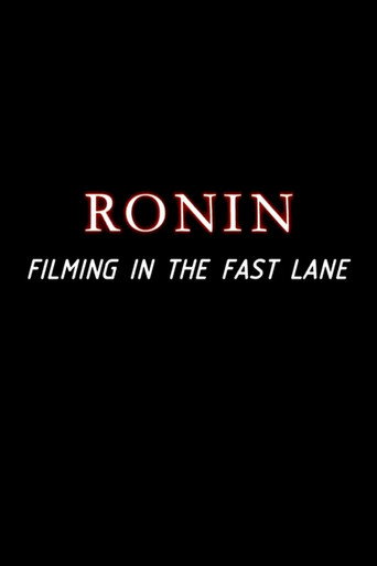 Póster de Ronin: Filming in the Fast Lane