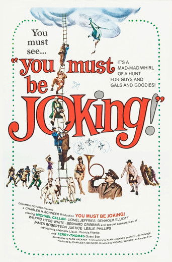 Póster de You Must Be Joking