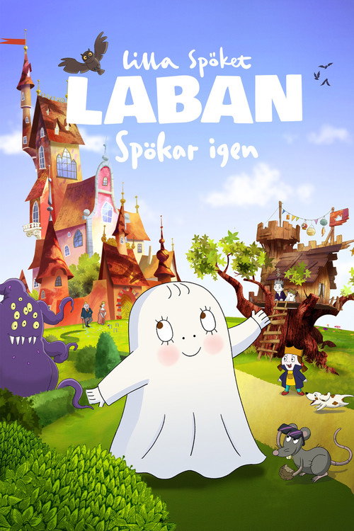 Póster de Lilla spöket Laban spökar igen
