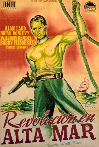 Póster de Two Years Before the Mast