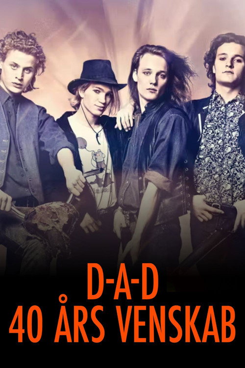 Póster de D-A-D 40 Års Venskab