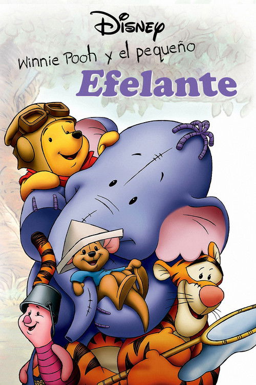 Póster de Winnie Pooh y el pequeño efelante