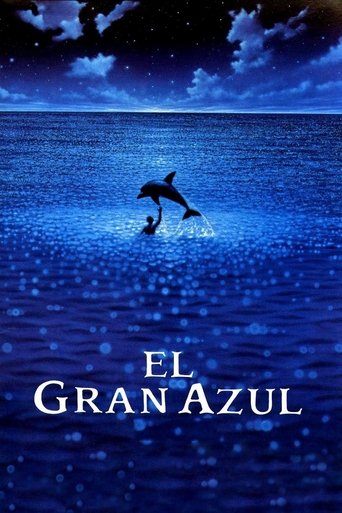 Póster de Azul profundo