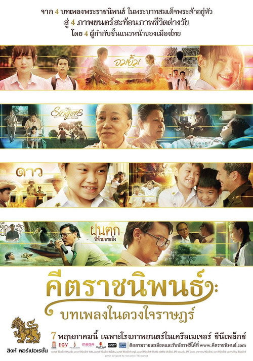 Póster de คีตราชนิพนธ์ บทเพลงในดวงใจราษฎร์
