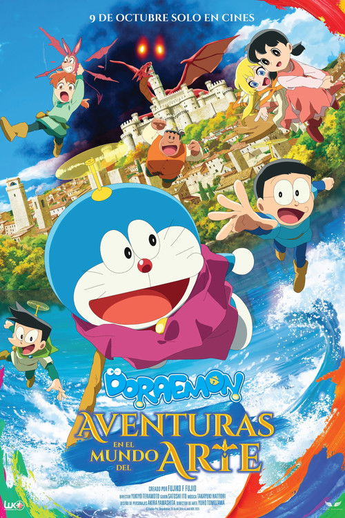 Póster de Doraemon: Nobita's Art World Tales