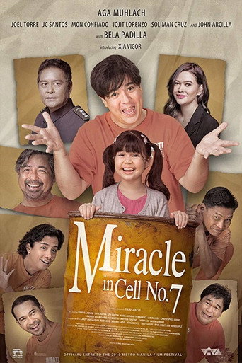Póster de Milagro en la celda 7. El equivocado