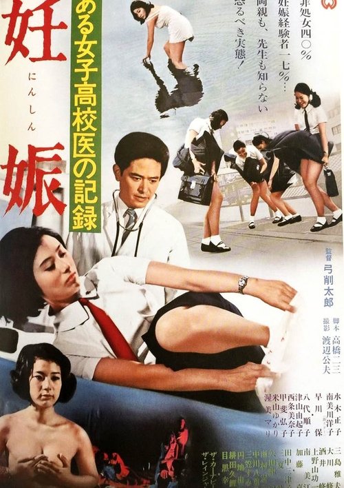 Póster de ある女子高校医の記録 妊娠