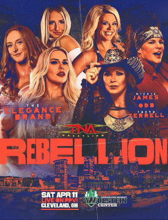 Póster de TNA Rebellion 2026