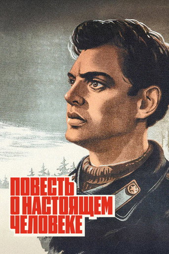 Póster de Повесть о настоящем человеке