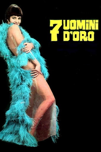 Póster de 7 uomini d'oro