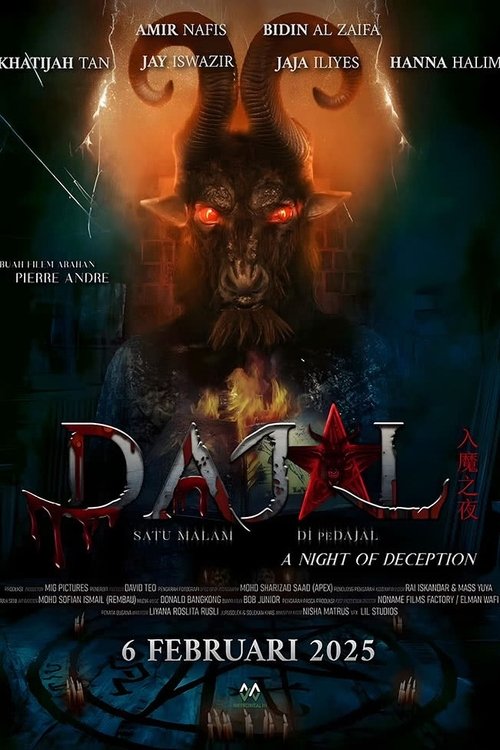 Póster de Dajal: Satu Malam Dipedajal