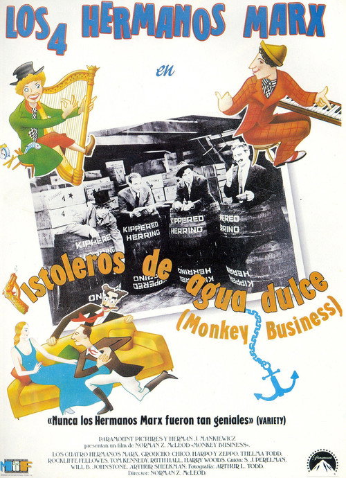Póster de Monkey Business