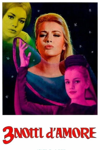 Póster de 3 notti d'amore