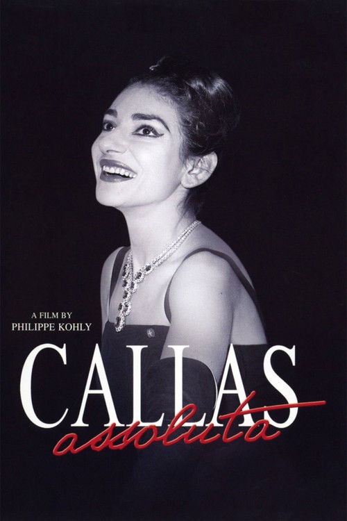 Póster de Callas Assoluta