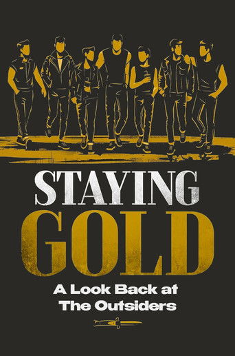 Póster de Staying Gold: A Look Back at 'The Outsiders'