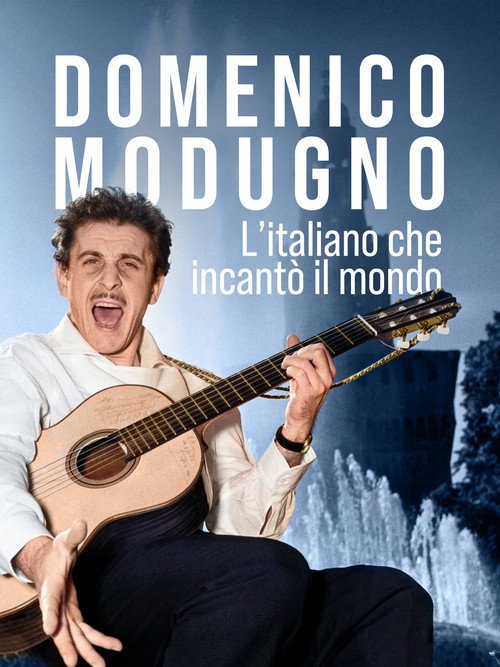 Póster de Domenico Modugno. L'italiano che incantò il mondo