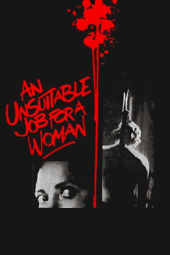 Póster de An Unsuitable Job for a Woman