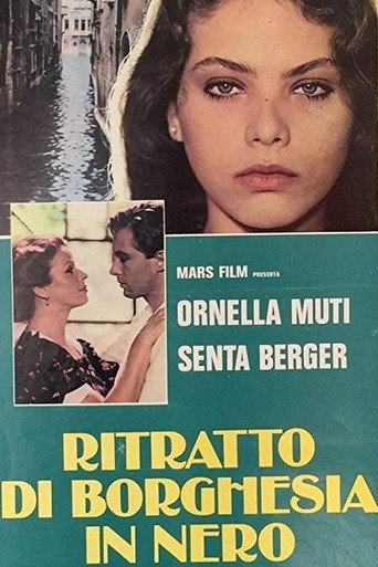 Póster de Ritratto di borghesia in nero