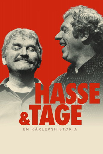 Póster de Hasse & Tage - En kärlekshistoria