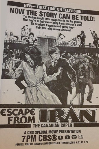 Póster de Escape from Iran: The Canadian Caper