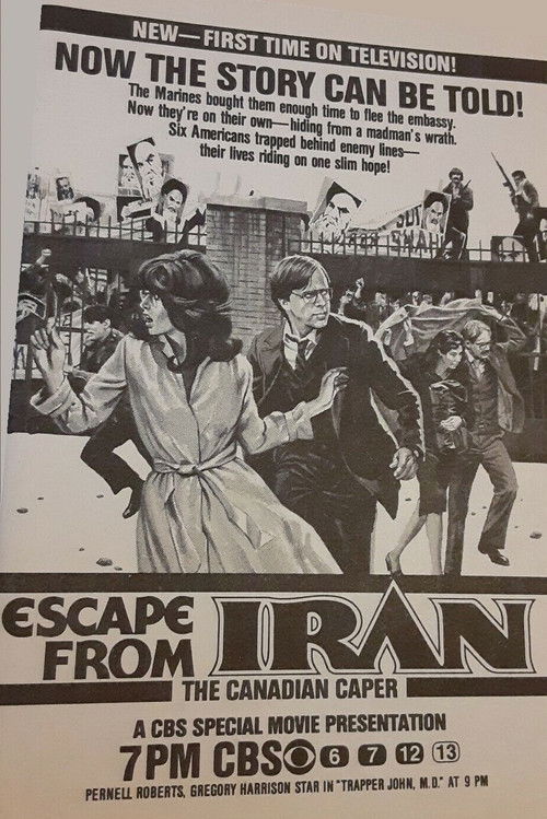 Póster de Escape from Iran: The Canadian Caper